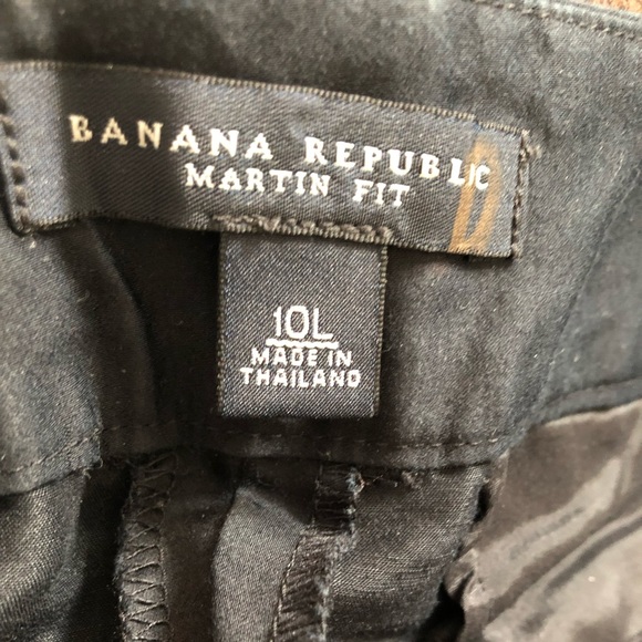 Banana Republic black cuffed Martin fit pants - Picture 5 of 5